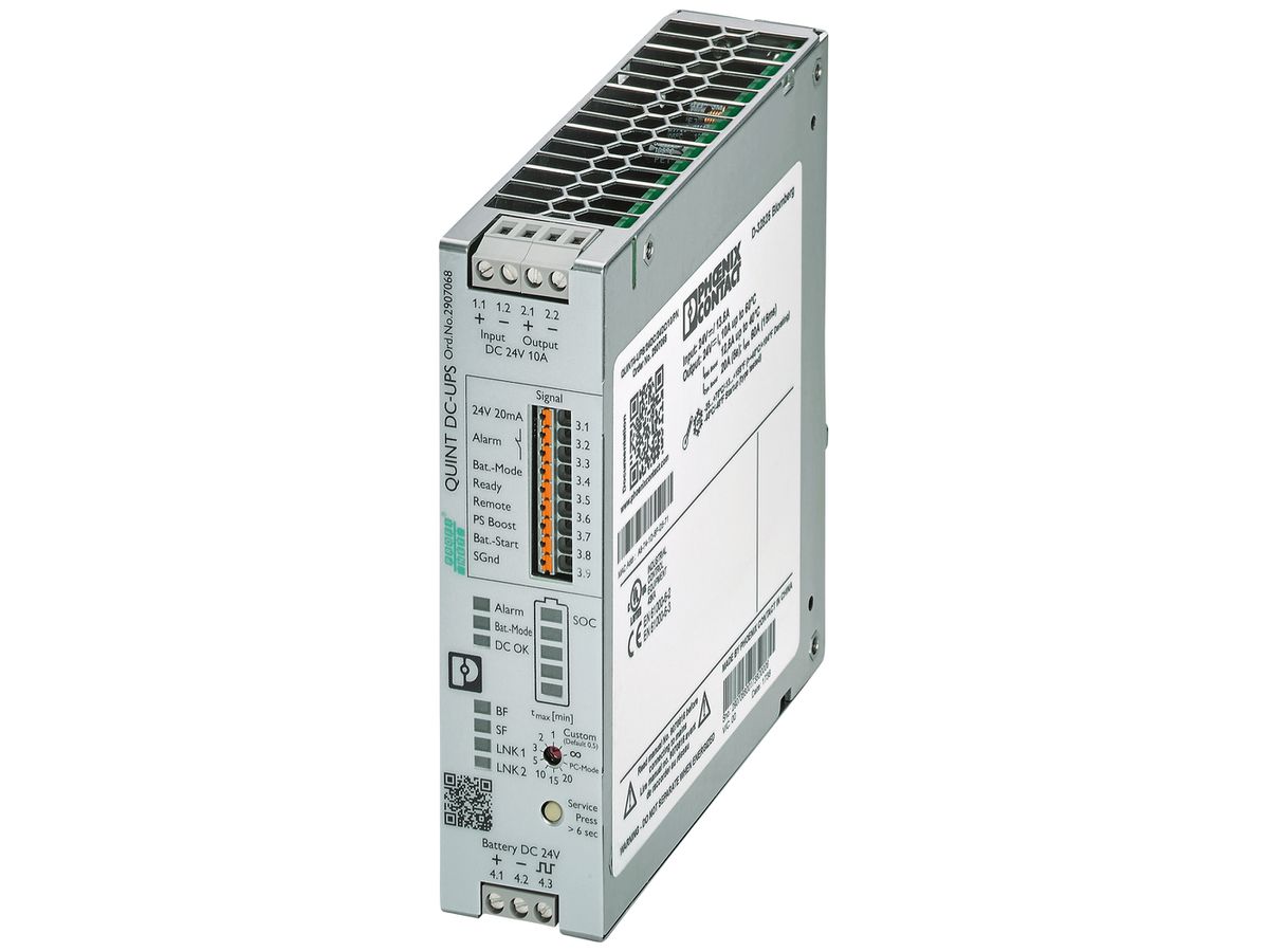 USV-Anlage PX QUINT4-UPS/24DC/24DC/10/PN PROFINET IN 24VDC OUT 24VDC/10A