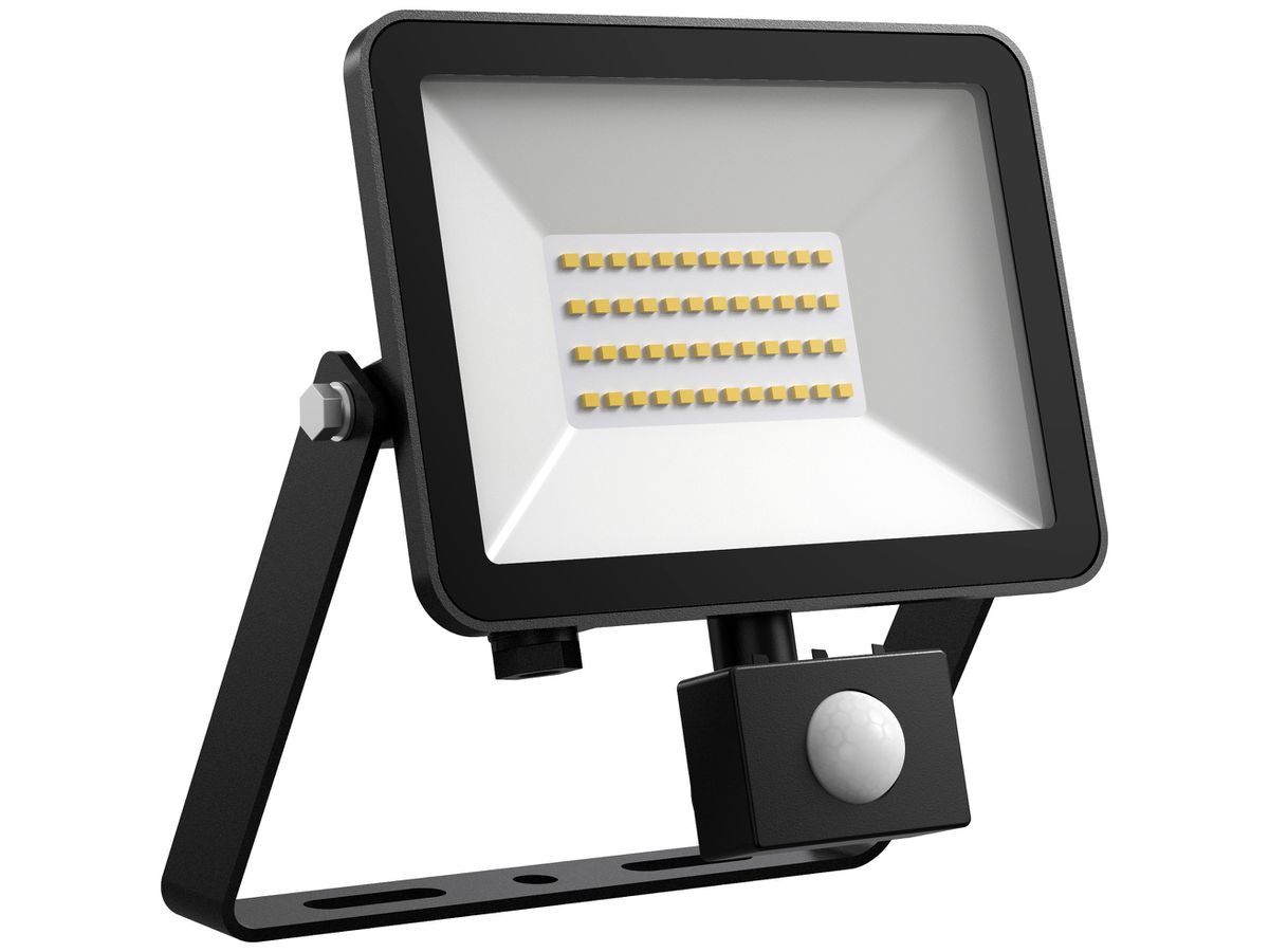 LED-Strahler DOTLUX FLOORslim-sensor 30W 3100lm 4000K 120° weiss