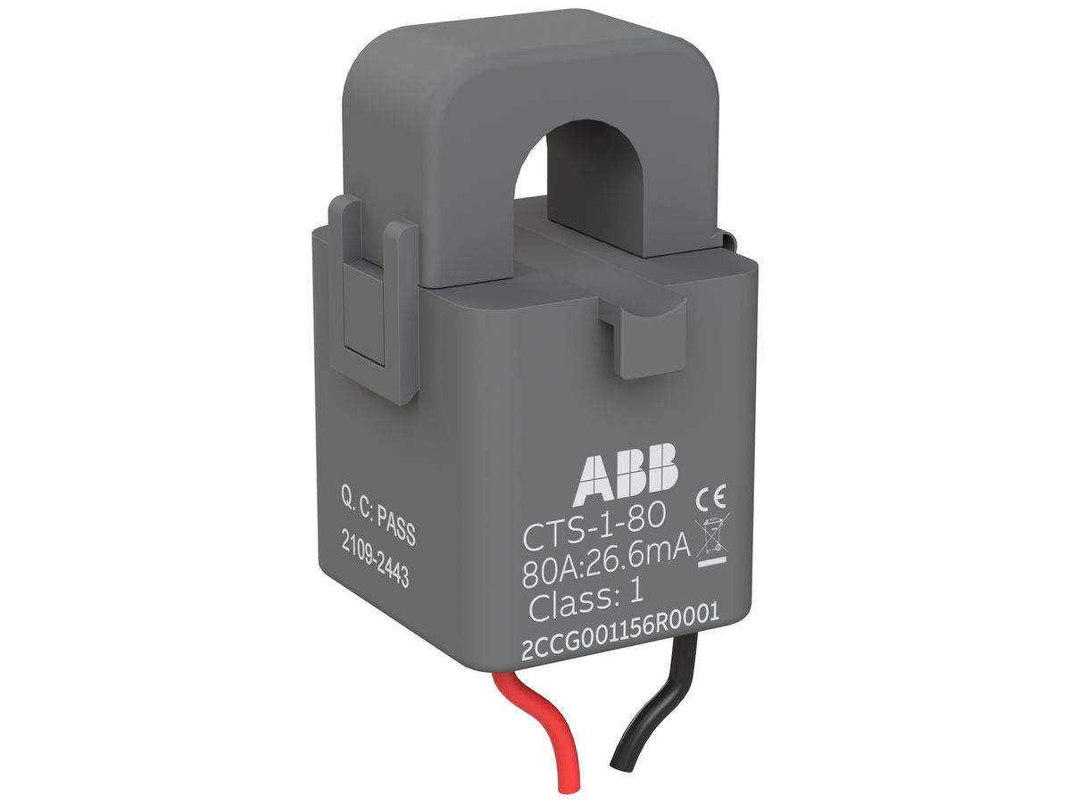 Stromwandler ABB CTS-1-80 80A für INS-E3 für Leiter ≤10mm²