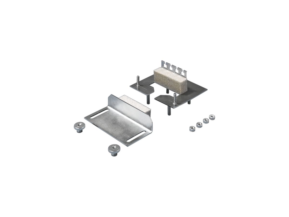 Kabeleinführung Rittal CP 6052.500 für Comfort-Panel Ø130mm Stahl grau