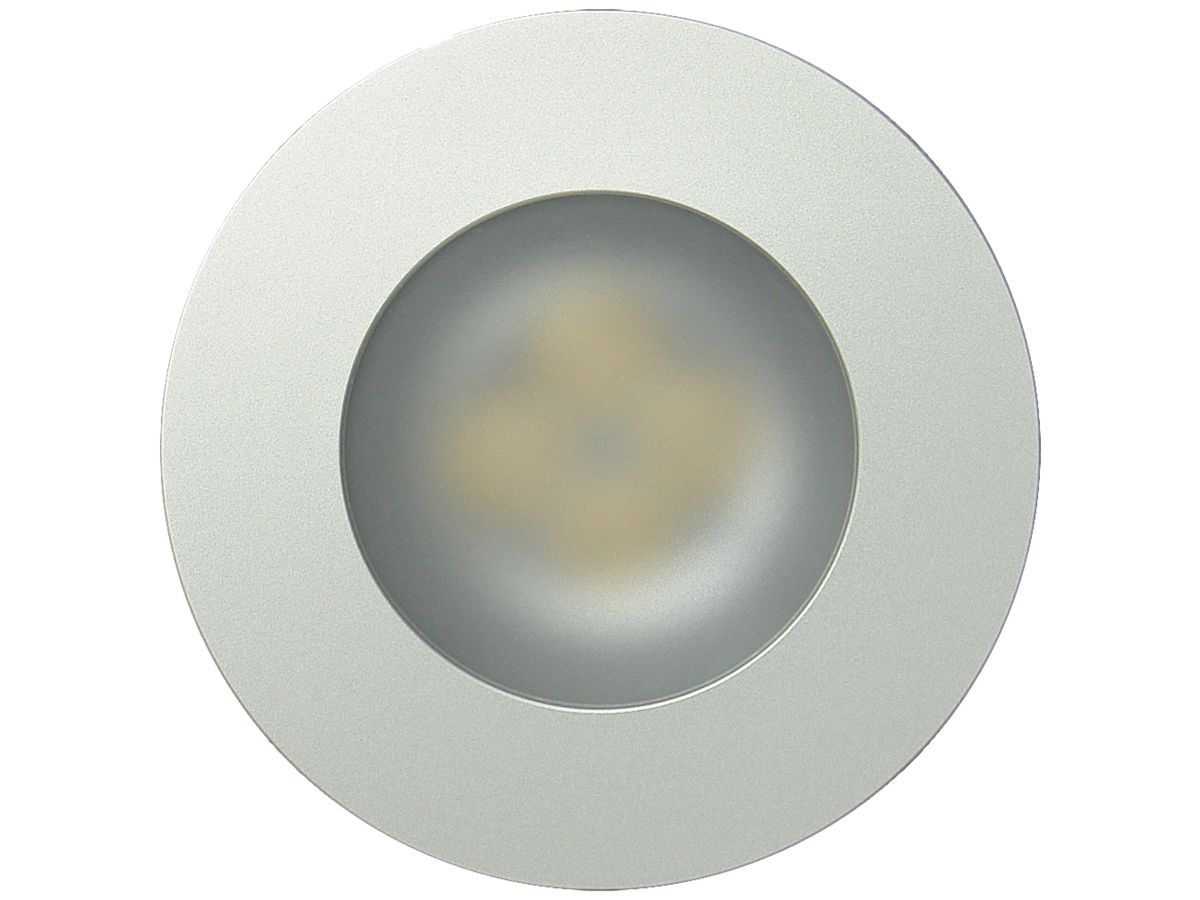 EB-LED-Leuchte Piccolo Vetro GU10 230V ohne Leuchtmittel, alu