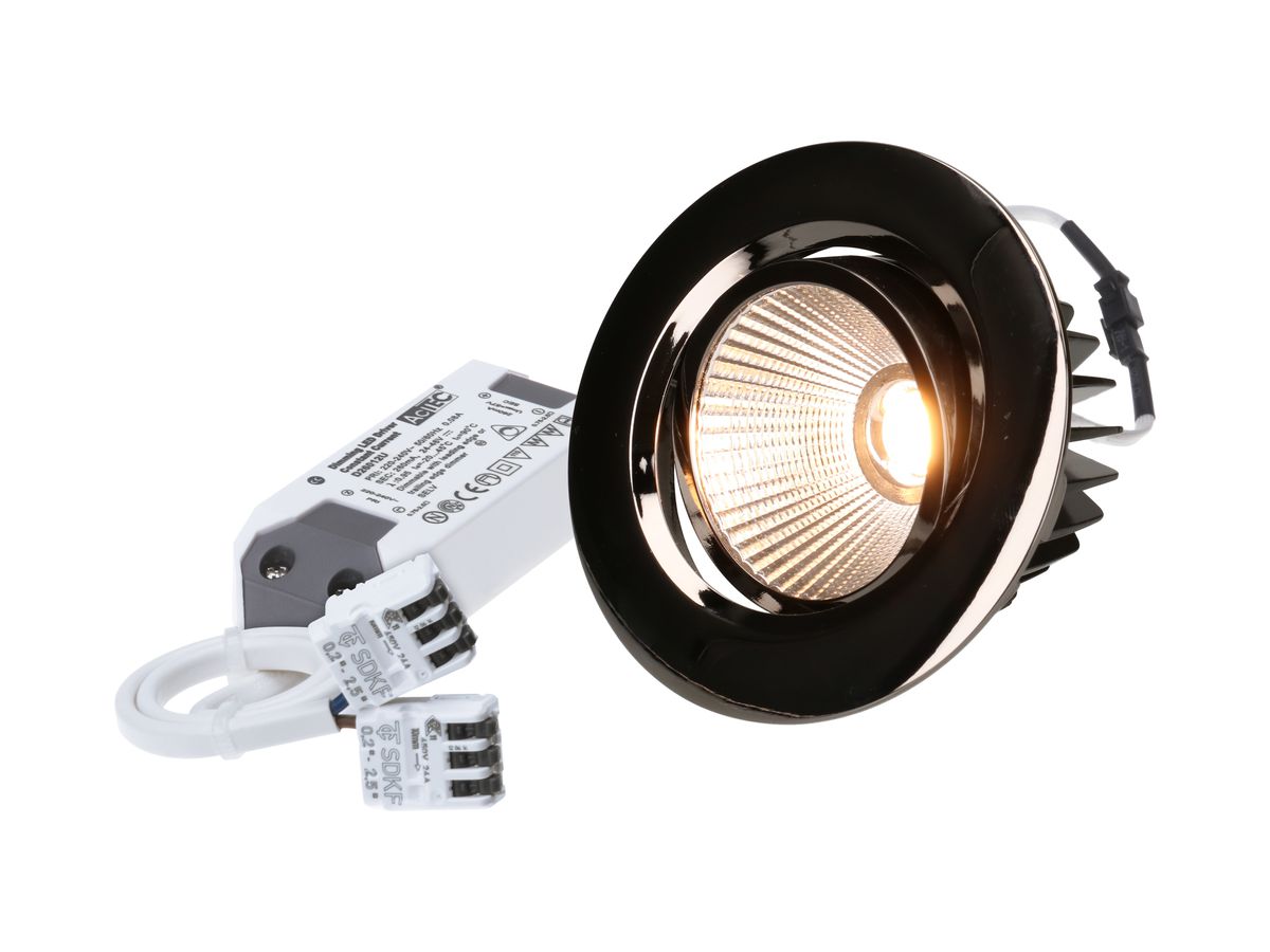 EB-LED-Spot AXO 10.5W 230V 960lm 930 Loch-Ø80mm anthrazit 38°