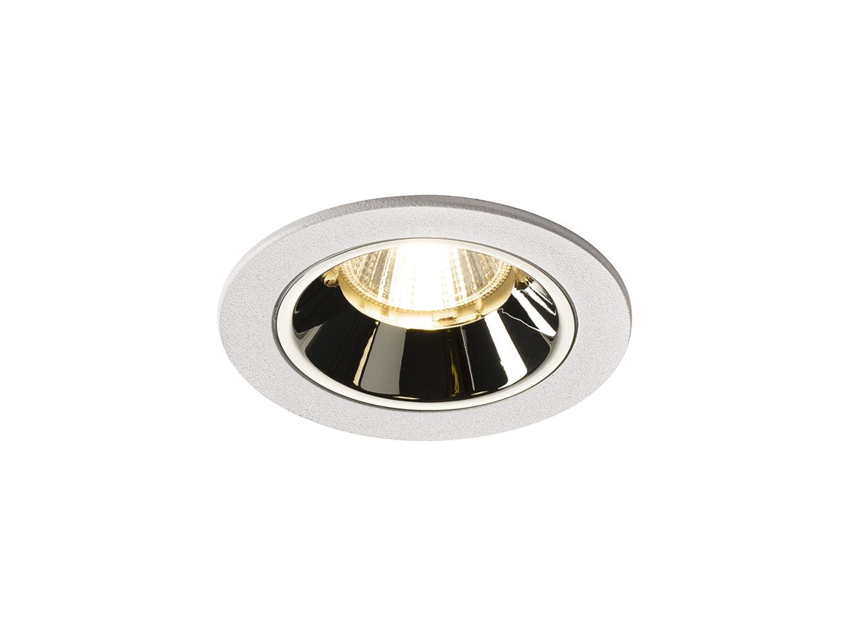 LED-Downlight SLV NUMINOS S 8.6W 700lm 3000K 20° DIM Ø80×52mm ws/Cr