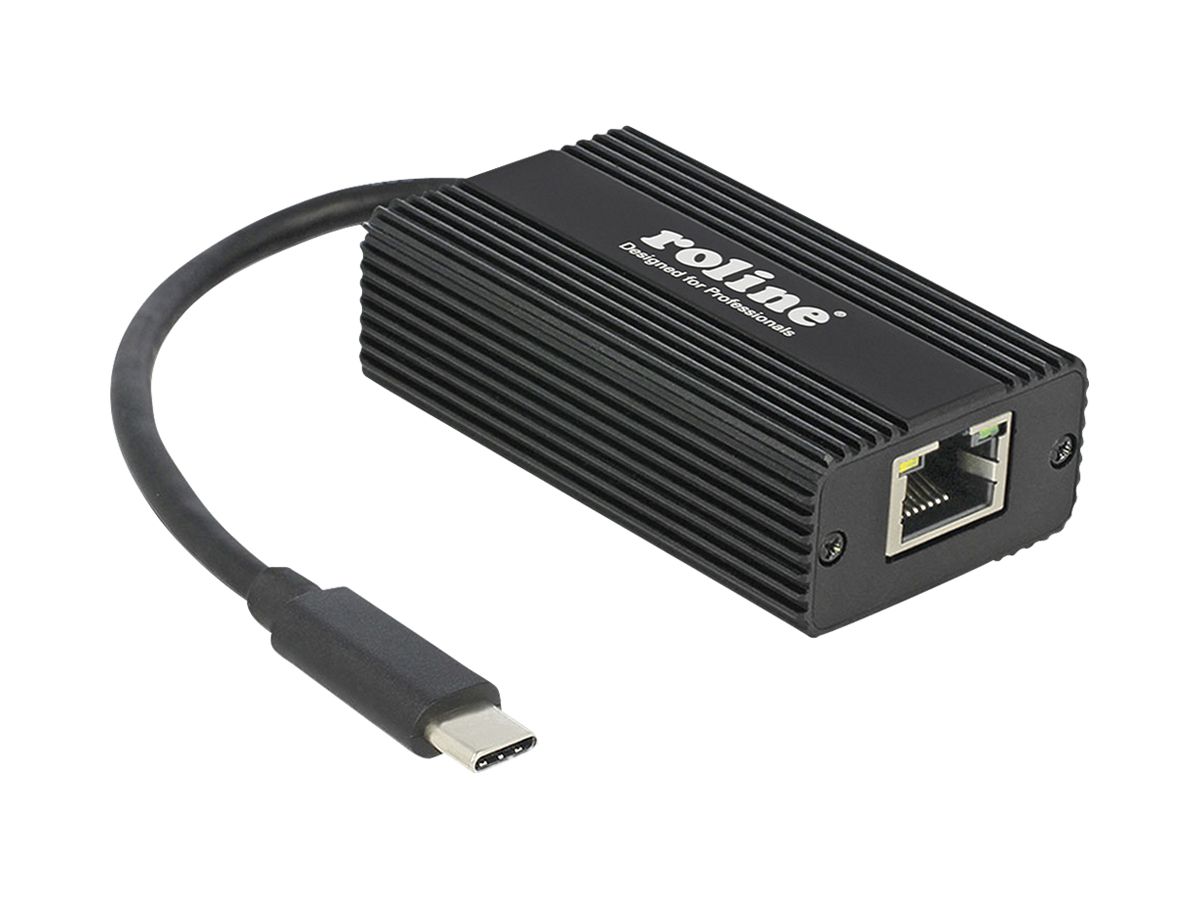 Ethernet-Konverter ROLINE USB-C/RJ45 (USB 3.2 Gen2) 2500Mbit/s