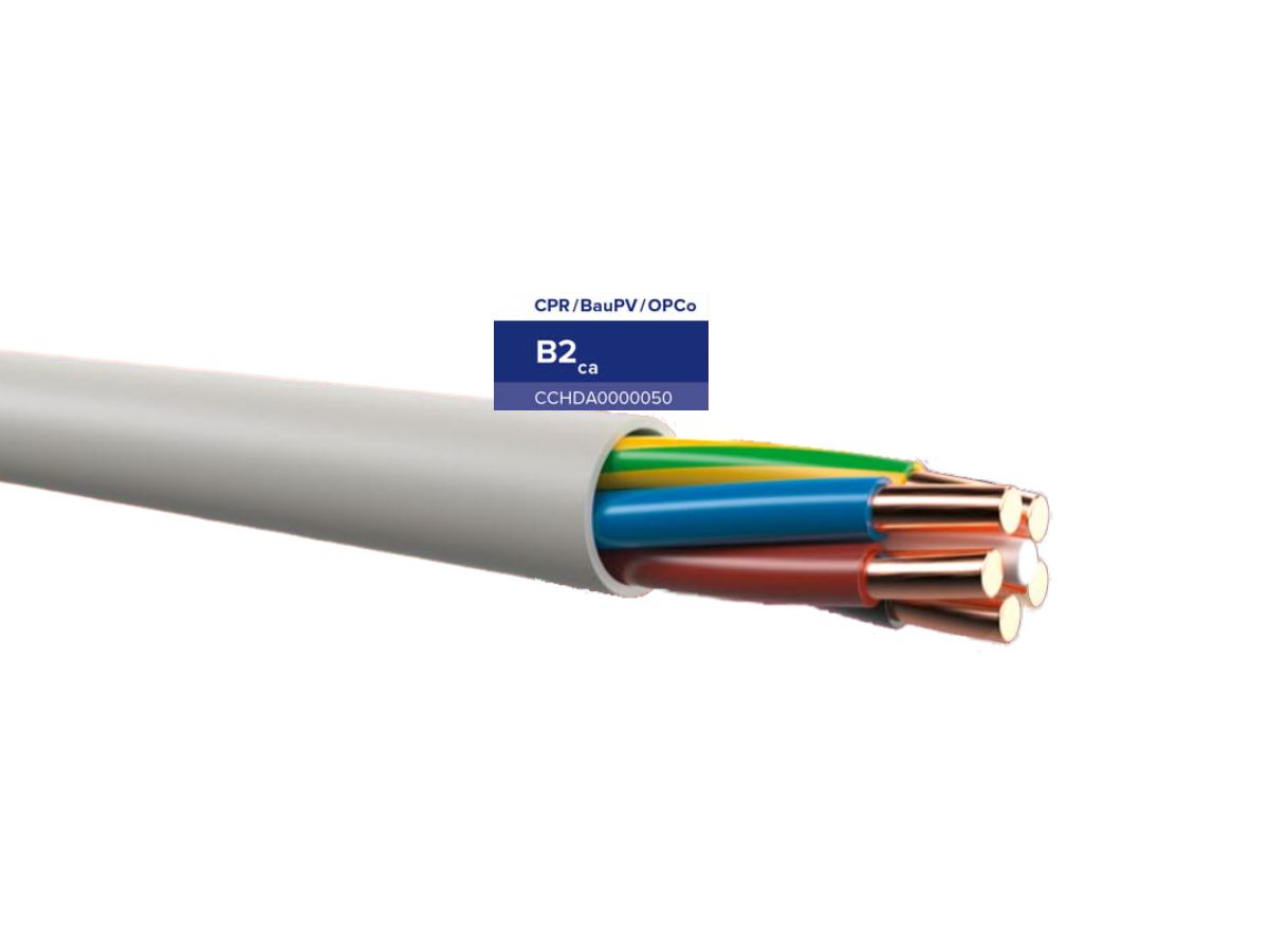 FE05B2ca-Kabel 3x2.5mm LNPE grau