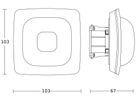 UP-Präsenzmelder Steinel IR Quattro PIR 360° weiss