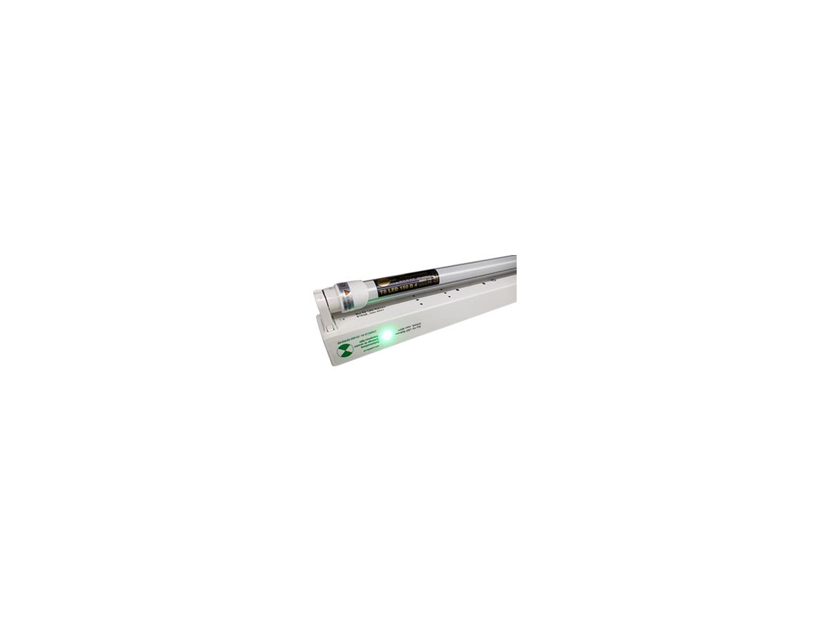 LED-Lichtleiste Candelux RFE G13 25W bat 1h BS DS ST Wand/Decke 1.5m weiss