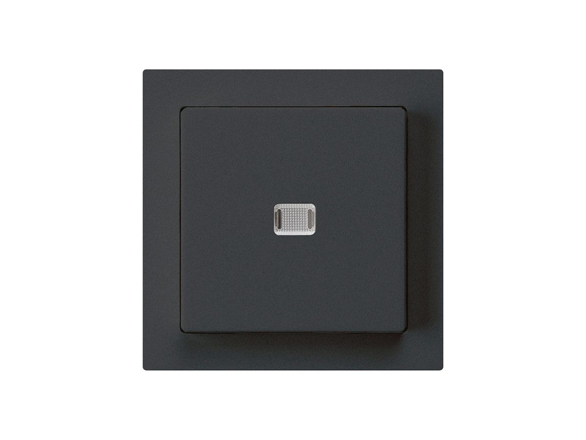UP-Leuchtdruckschalter kallysto 3/2L schwarz