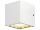 Wandleuchte SLV SITRA CUBE, 2×GX53 9W IP44 weiss