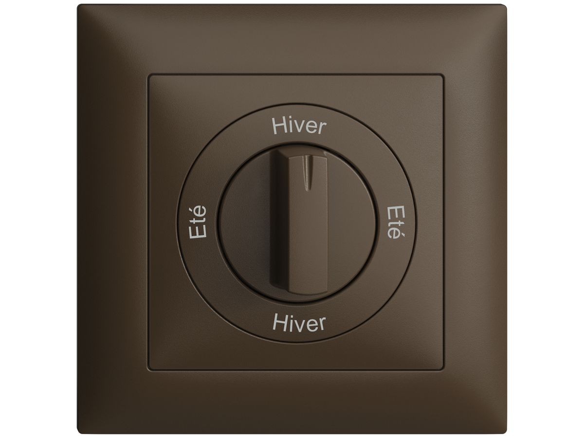 Frontset Eté-Hiver-Eté-Hiver EDIZIOdue 88×88mm coffee