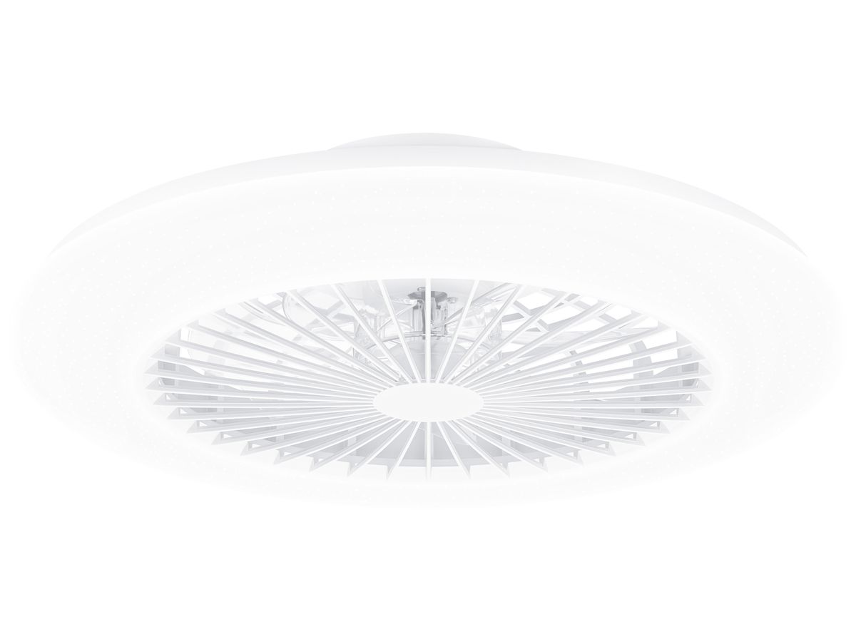 LED-Deckenleuchte Philips Amigo 60W 6500lm 830/844/865 Ø577mm wsg Ventilator