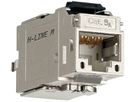 Anschlussmodul H-LINE M RJ45 Kat.6A/s ISO/IEC Keystone, silber
