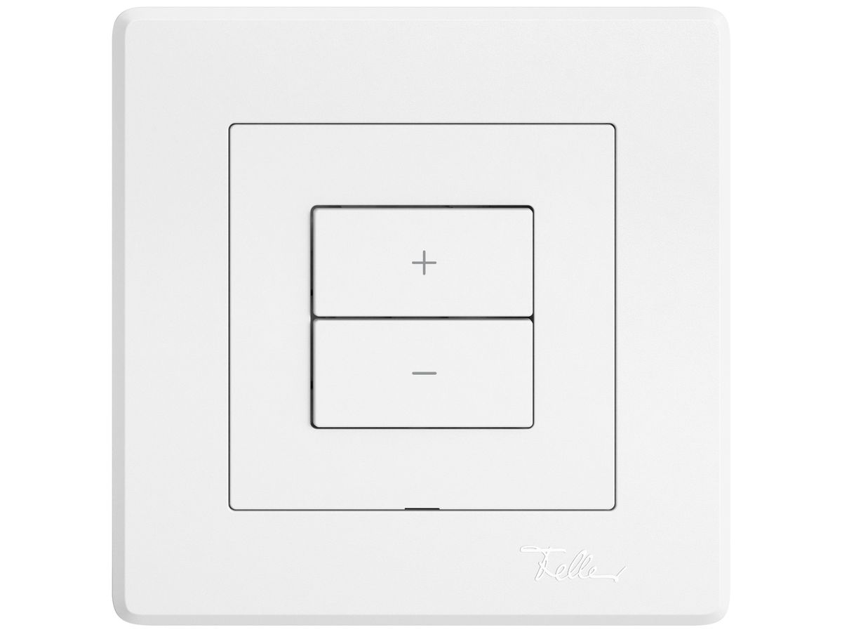 UP-Bedienaufsatz zu Dimmer EDIZIO.liv Wiser SNAPFIX® 1K WLAN 2T ws