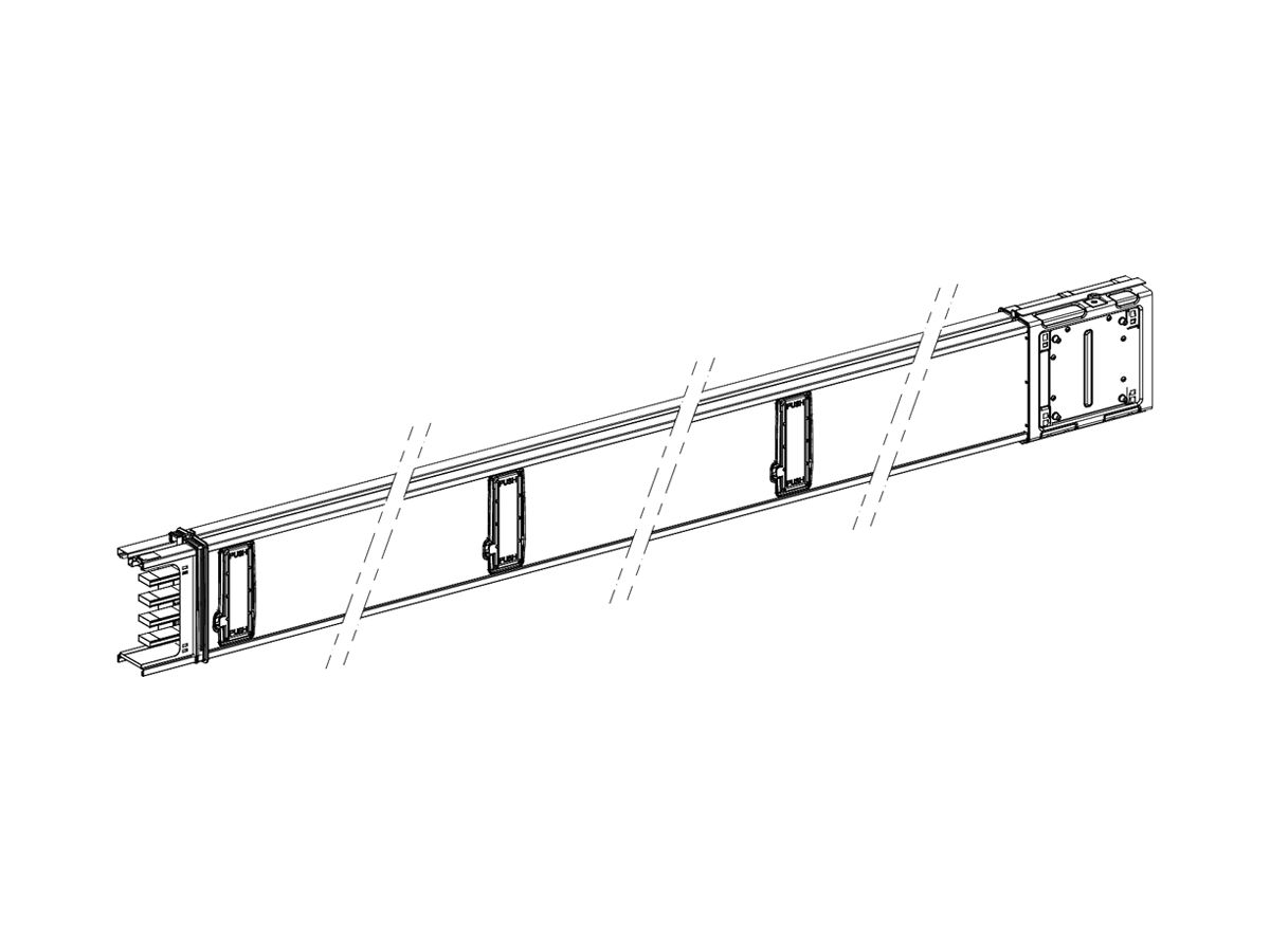 Schienenverteiler Schneider Electric Canalis KS 100A 3m