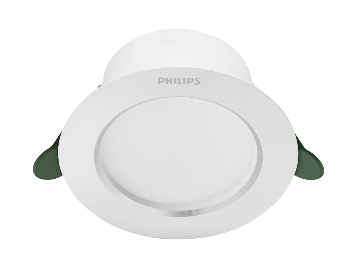 LED-Downlight Philips DIAMOND 2W 360lm 3000K 110° Ø95mm weiss