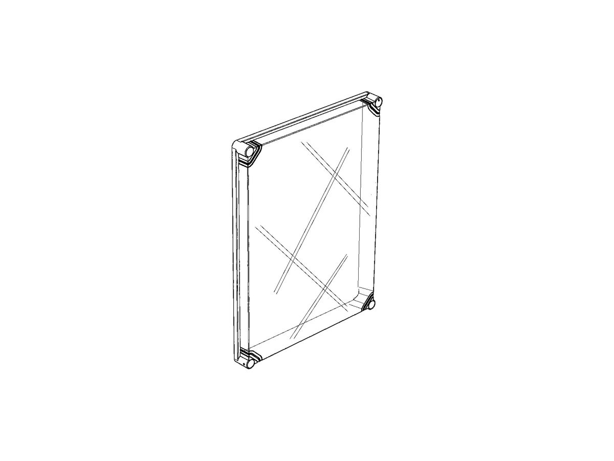 Deckel RW zu CUBO C+O, OPCT 202003 L, transparent