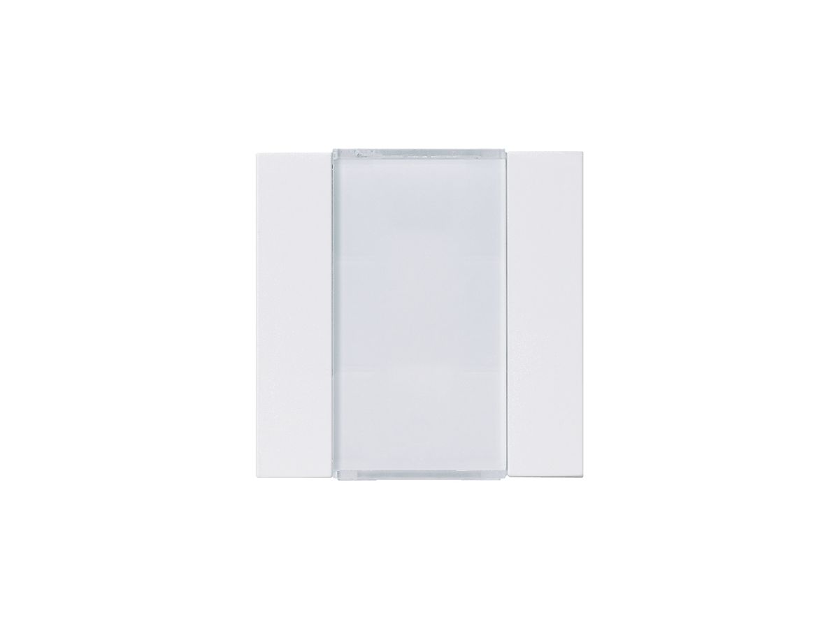 Tasterfront Hager basico KNX 2-fach weiss 45×45mm