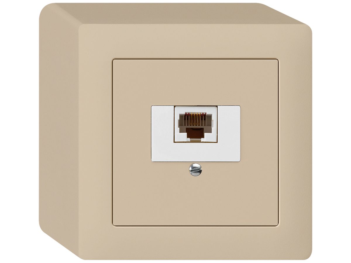 AP-Dose kallysto 1×RJ45u beige