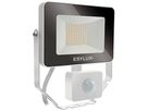 LED-Strahler ESYLUX AFL BASIC, 10W 4000K 1000lm 148×58×160mm IP65, weiss