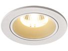 LED-Downlight SLV NUMINOS S 8.6W 730lm 3000K 40° DIM Ø80×52mm ws/ws