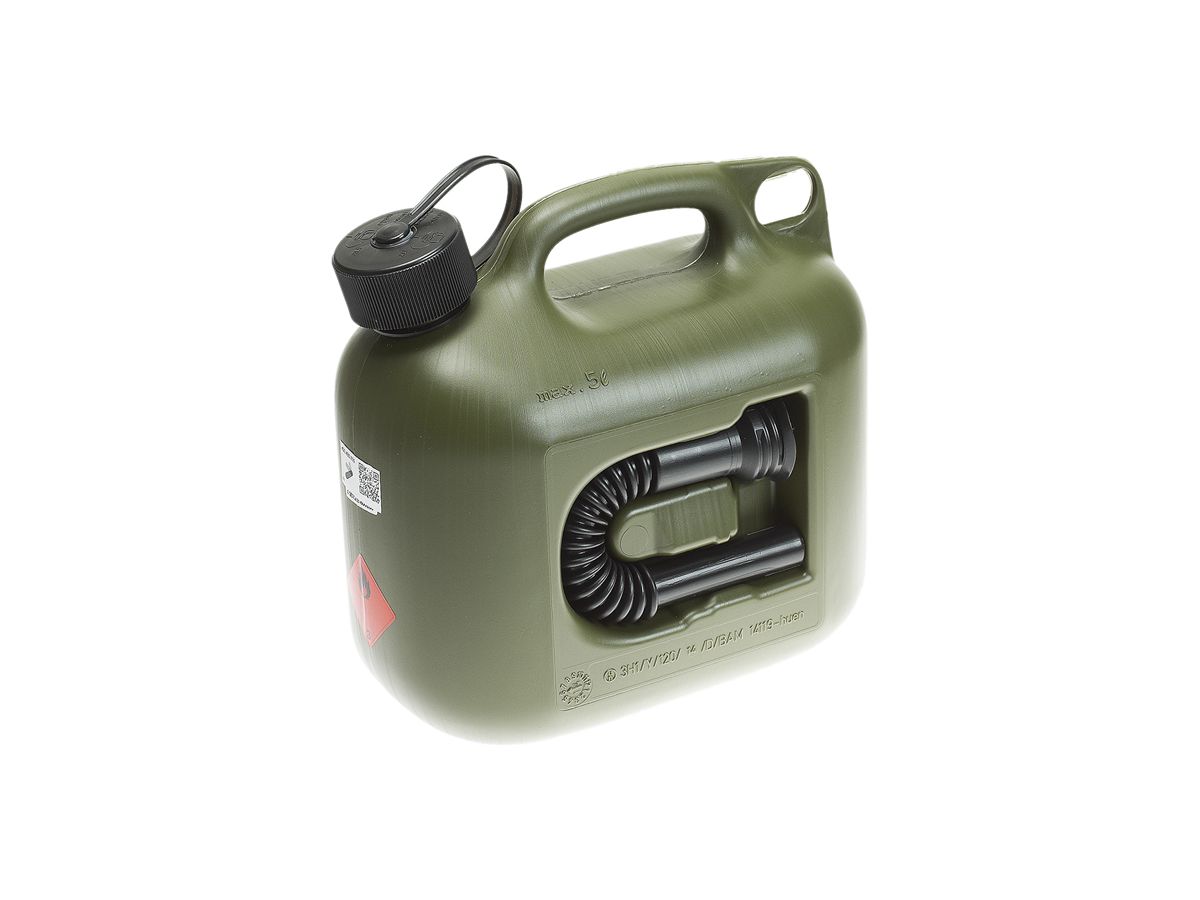 Kraftstoff-Kanister Hünersdorff PROFI (UN) 5L olive-grün