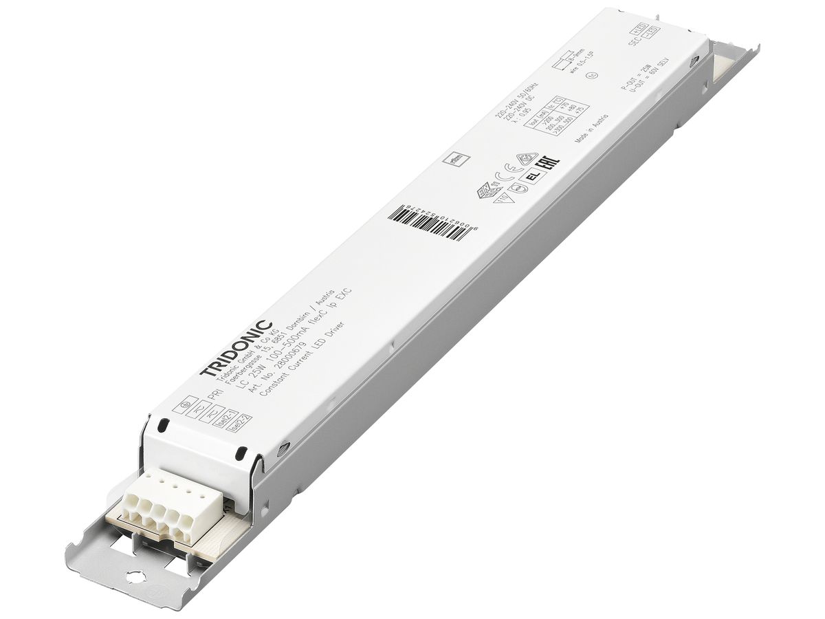 LED-Betriebsgerät Tridonic 5…25W 25…50V 100…500mA ON/OFF