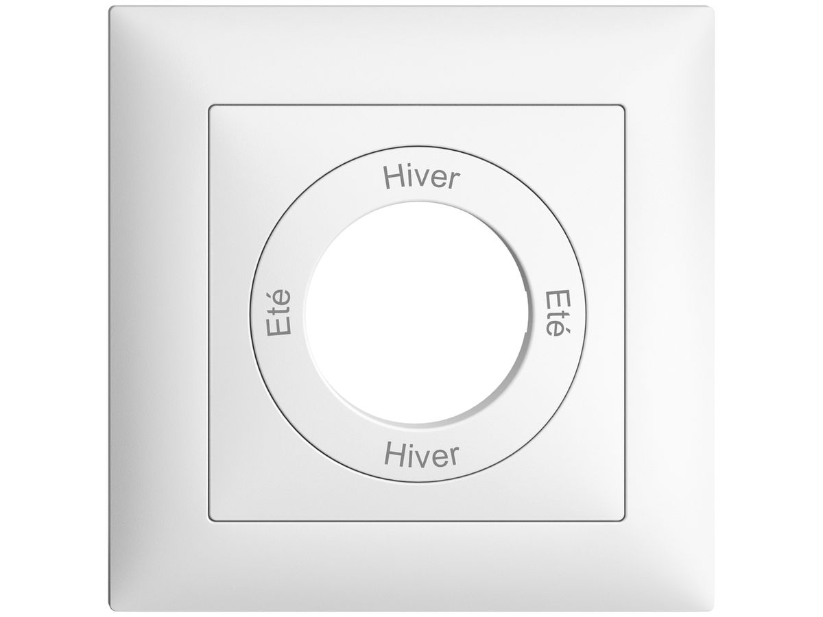 Frontset Eté-Hiver-Eté-Hiver EDIZIOdue 88×88mm weiss