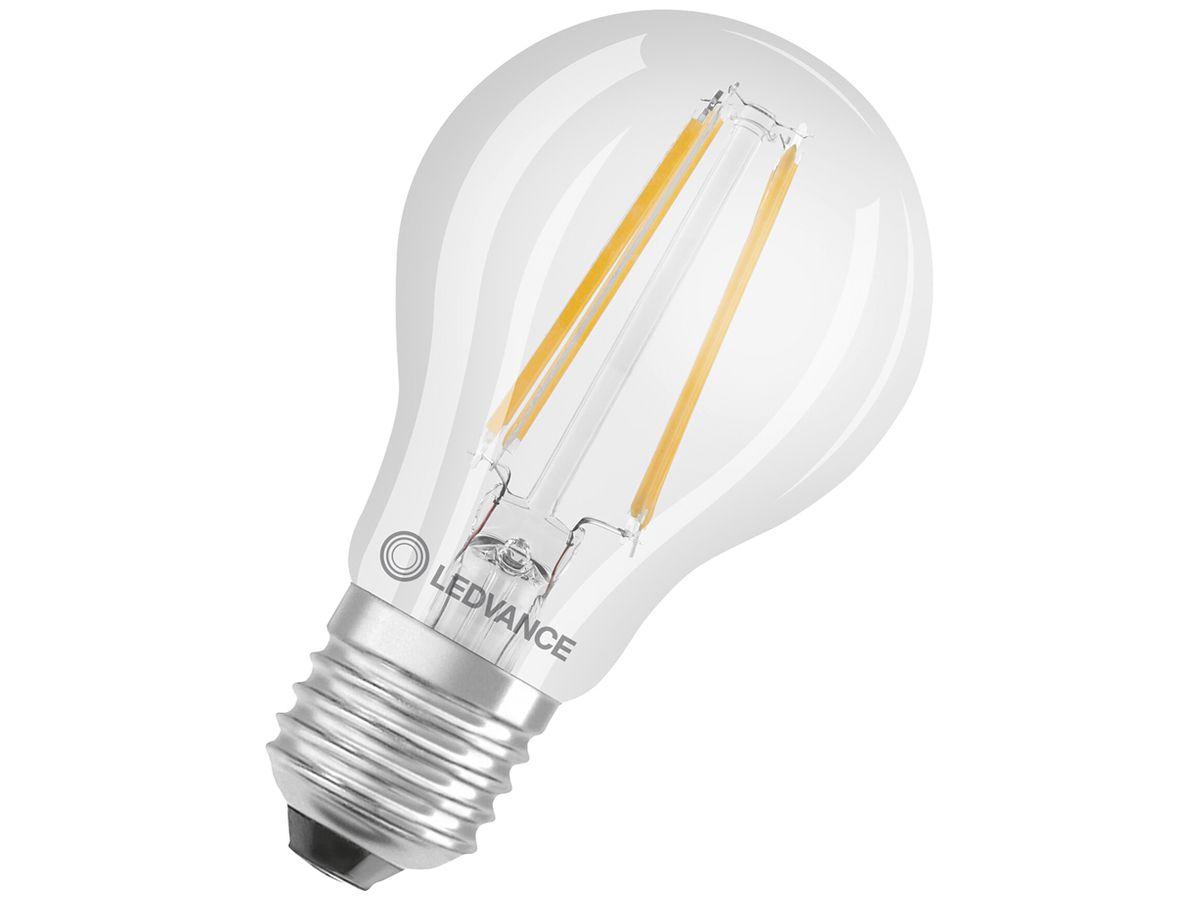 LED-Lampe LEDVANCE CLAS A E27 5.8W 806lm 4000K DIM Ø60×105mm Typ A klar