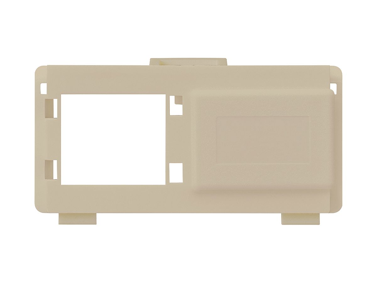 Multimedia-Modul kallysto M3 UKV leer für 2 RJ45 R&M beige