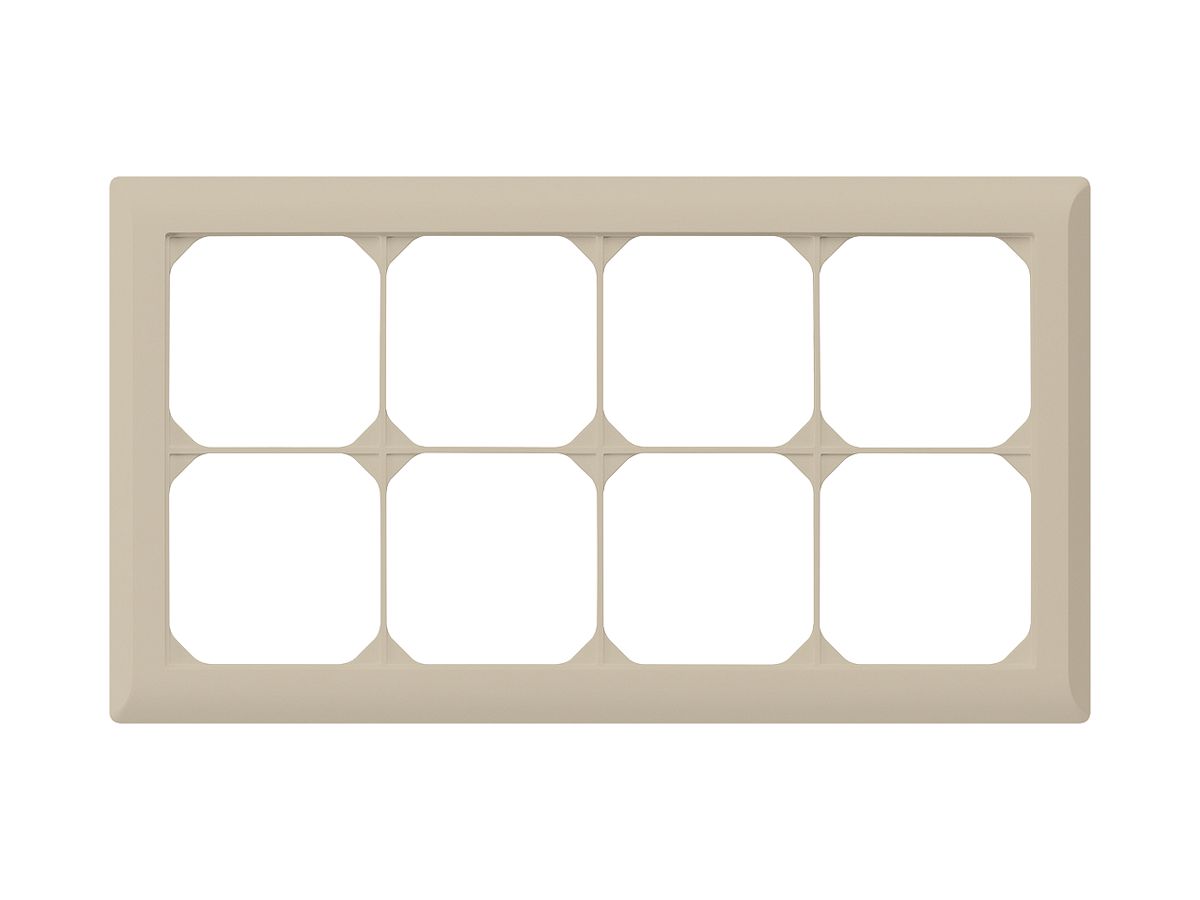 UP-Abdeckrahmen kallysto.line 2×4 beige horizontal 152×272mm