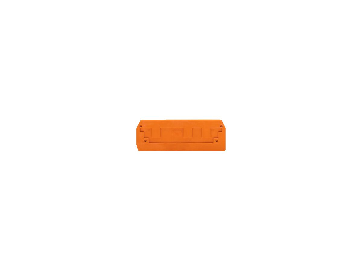 Abschlusswand WAGO 10mm² orange für F 284-681/684