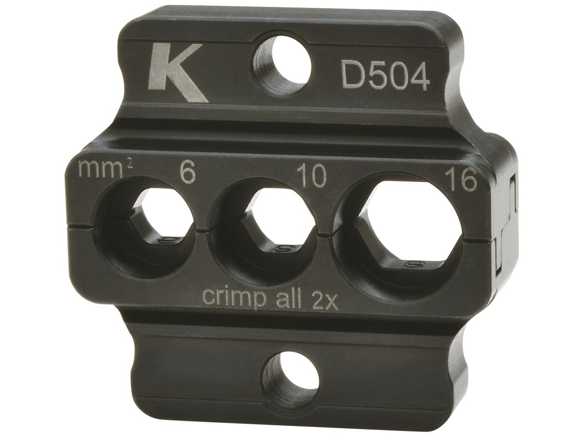 Presseinsatz Klauke D504 6…16mm² für EK50ML