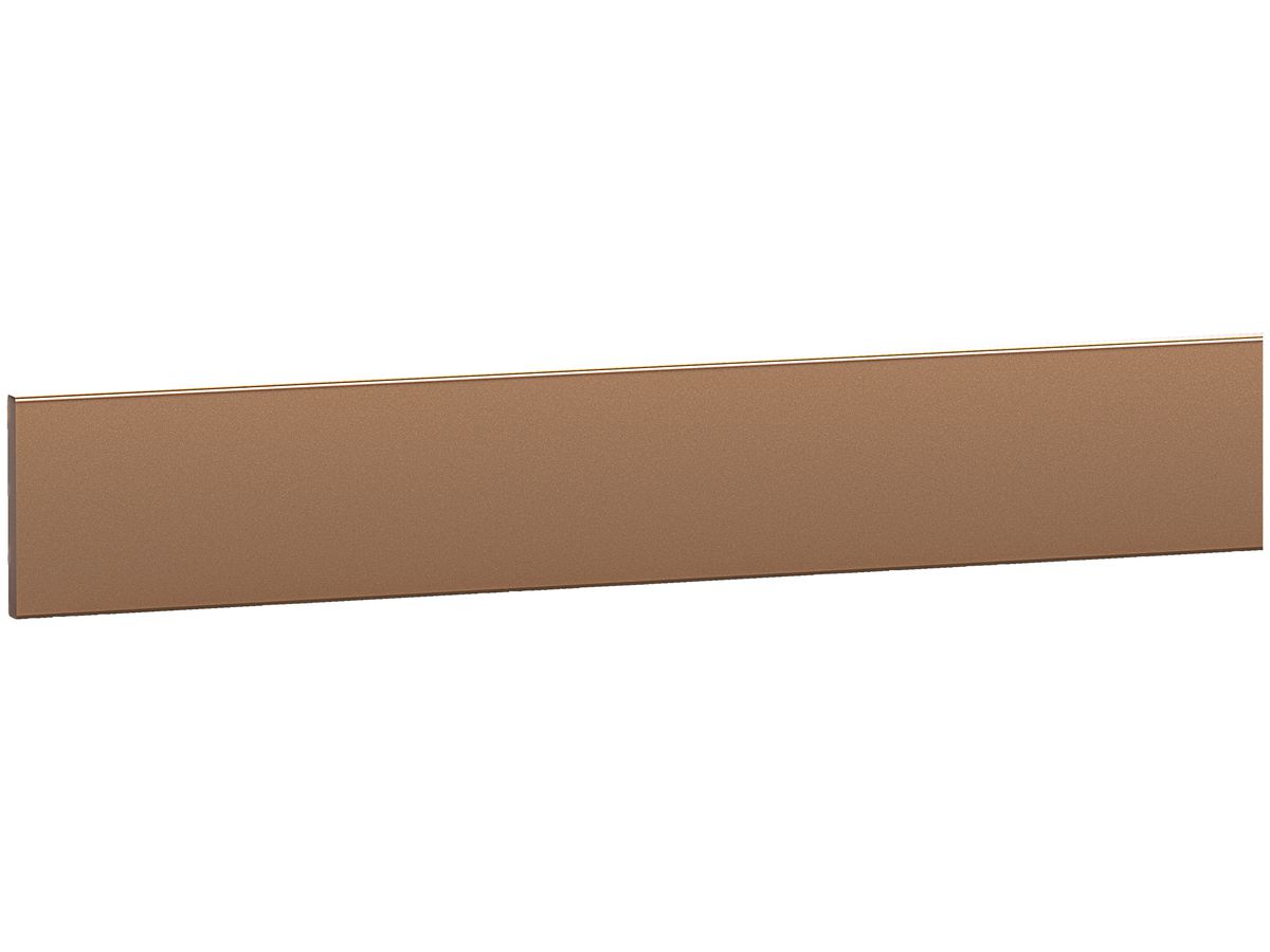 Sammelschiene Hager uniway, Kupfer blank, 25×3mm, Länge 2m