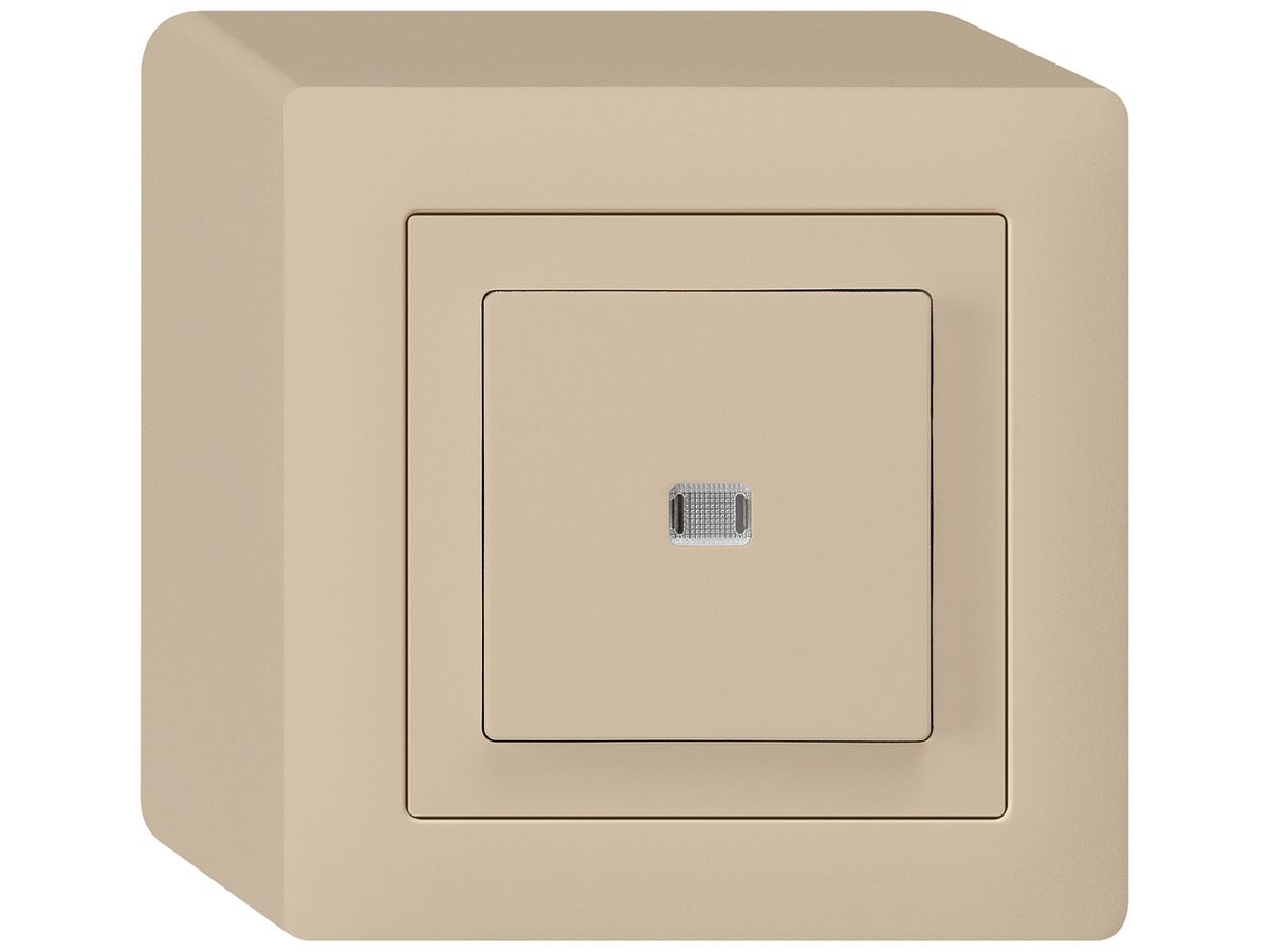 AP-Leuchtdruckschalter kallysto 6/1L beige