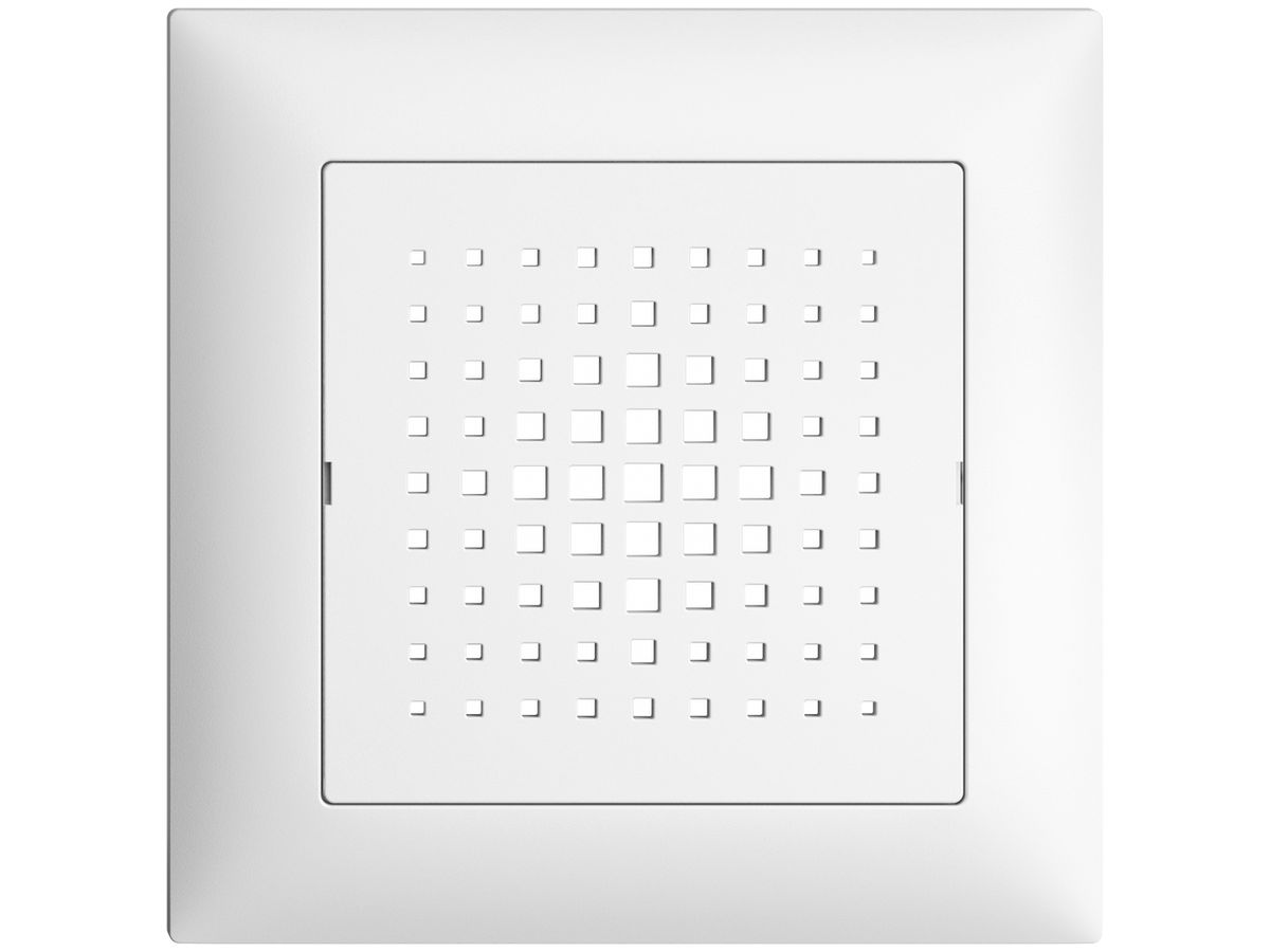 UP-Frontset EDIZIOdue weiss 88×88mm zu Gong 3070