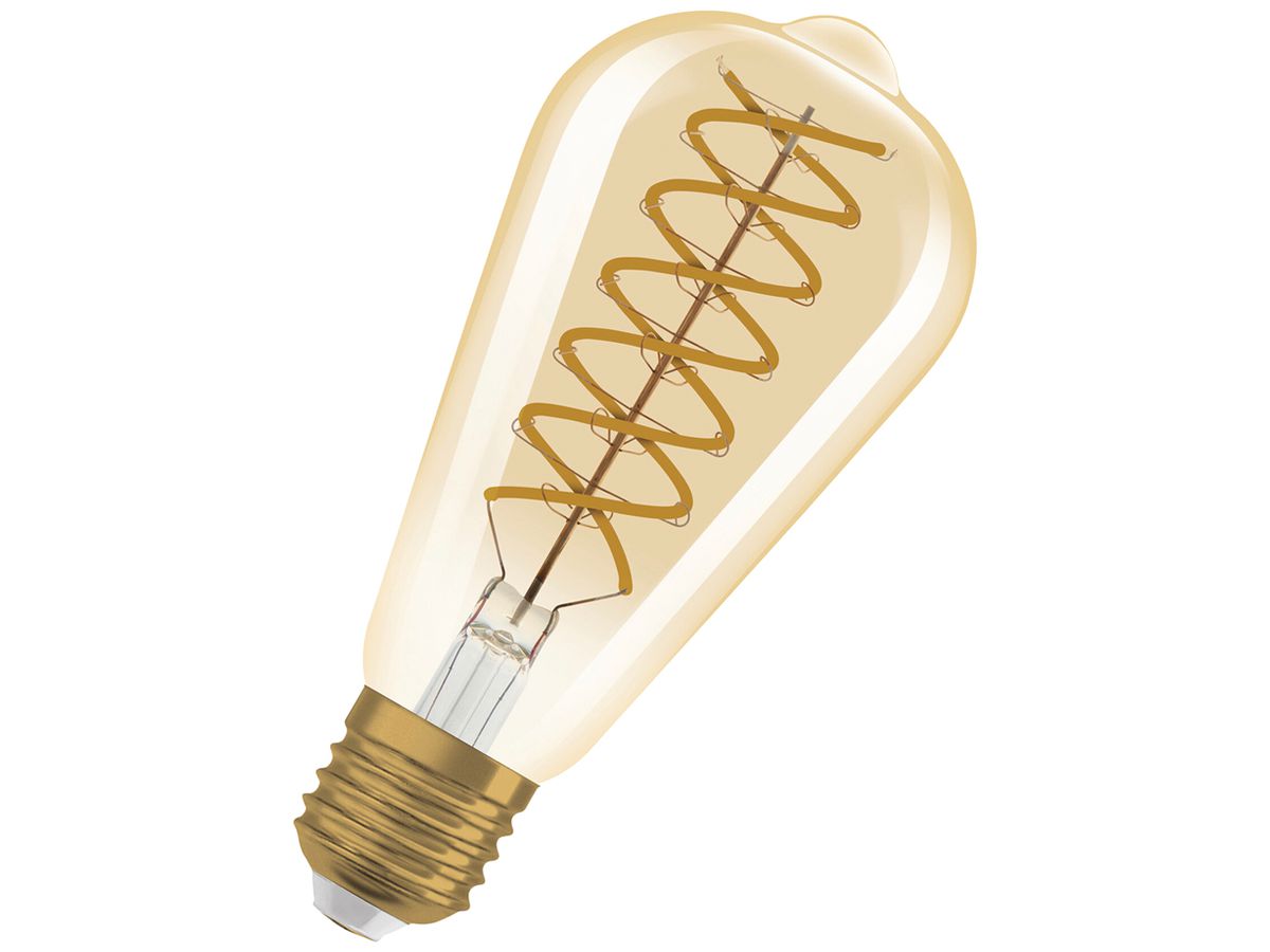 LED-Lampe Osram Vintage 1906 E27 8.8W 806lm 824 DIM Ø64×143mm Gold