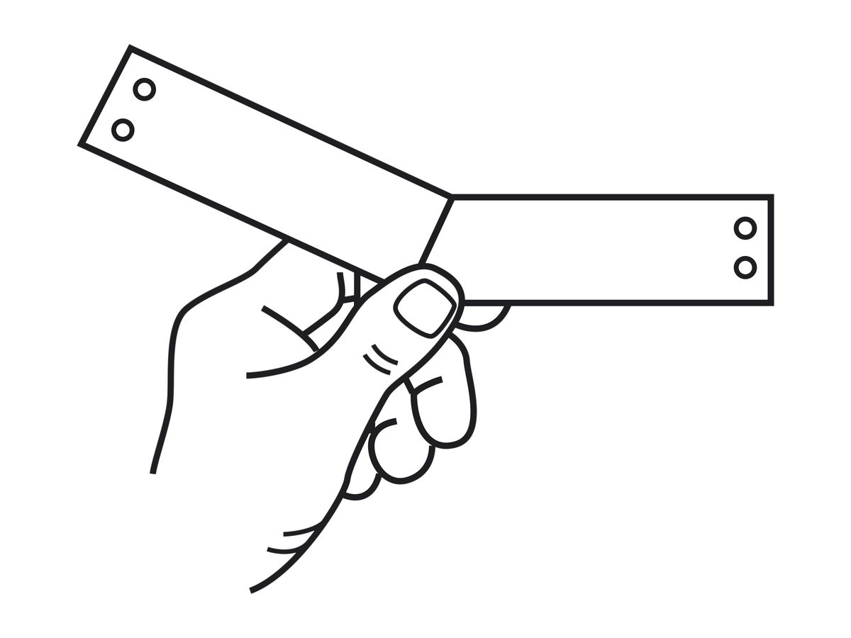 Kabelmarkierungshalter Panduit SLCT-WH 76.2×33.3mm weiss