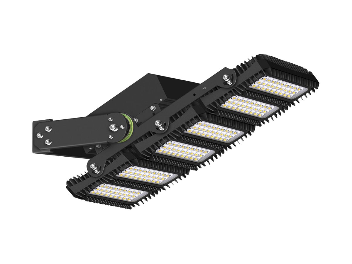 LED-Strahler AREA Expert M18 680W 91638lm 5700K IP66 VWB 890×240mm schwarz