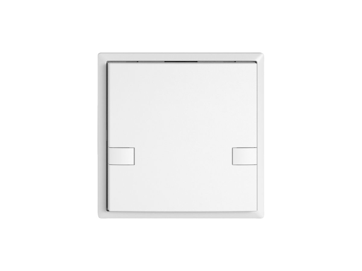 KNX-Taster RGB EDIZIO.liv SNAPFIX® Temperaturfüh.o.LED 1×Taste 2-Tbed.ws