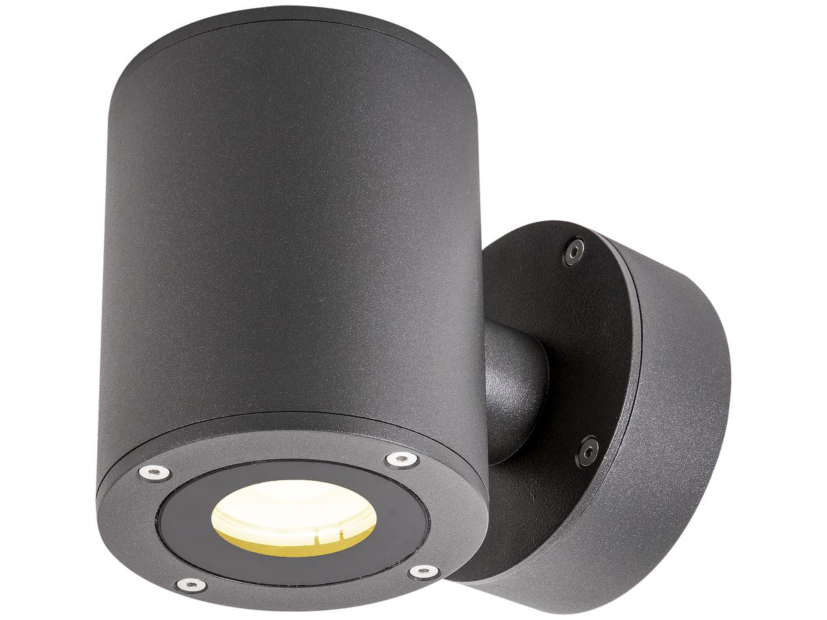 LED-Wandleuchte SLV SITRA UP/DOWN WL 17W 976lm 3000K IP44 55°/55° anthrazit