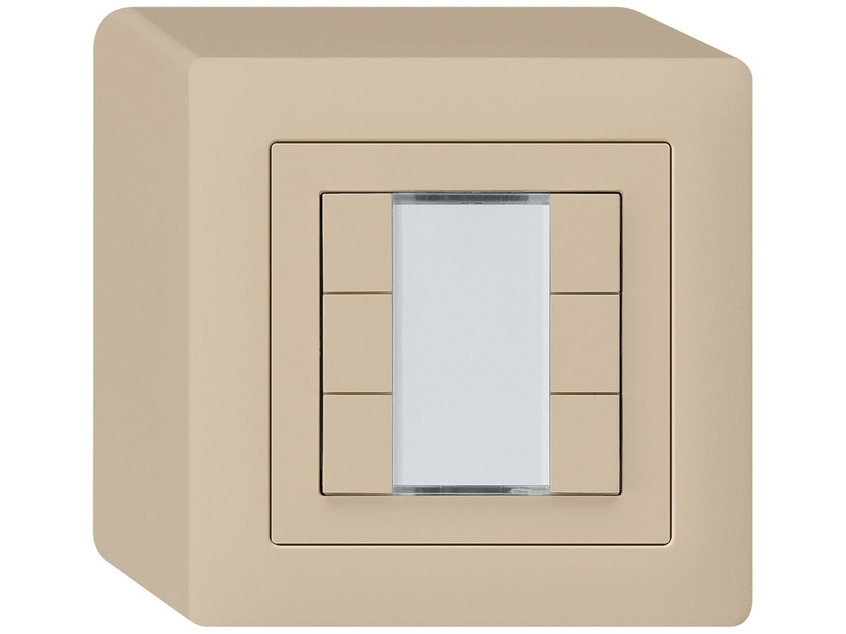 AP-Taster kallysto KNX 6×beige s/e-link