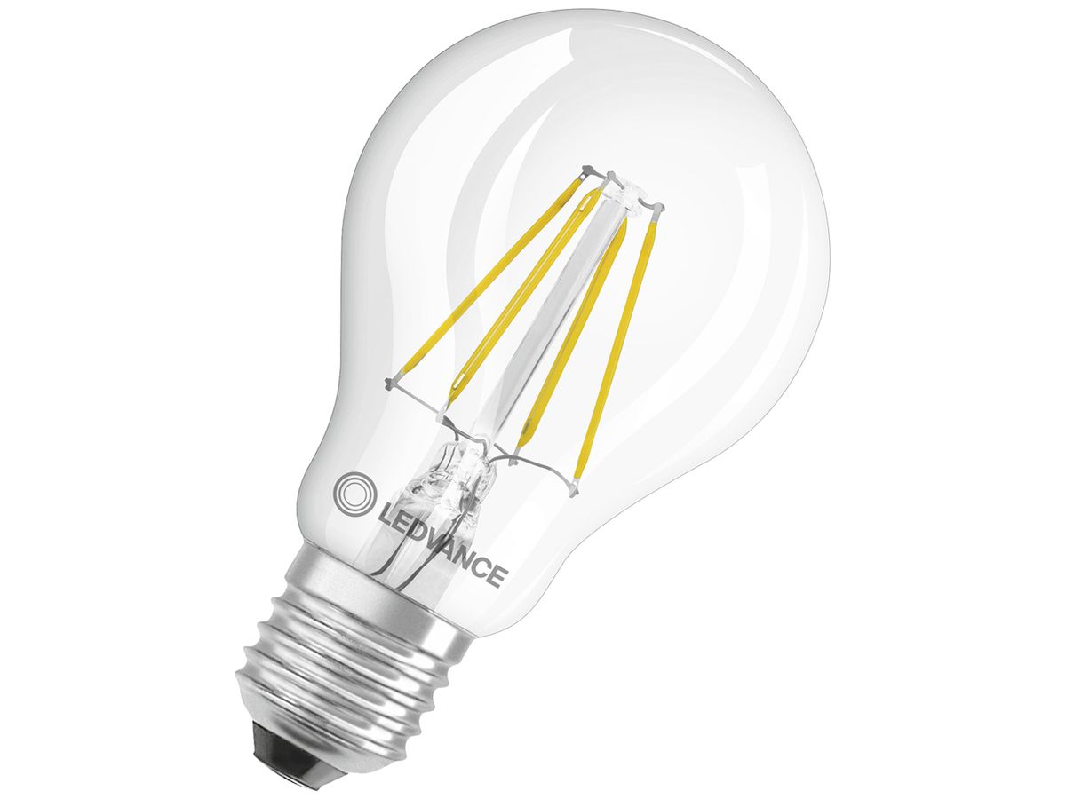 LED-Lampe LEDVANCE CLAS A E27 4W 470lm 2700K Ø60×105mm Typ A klar