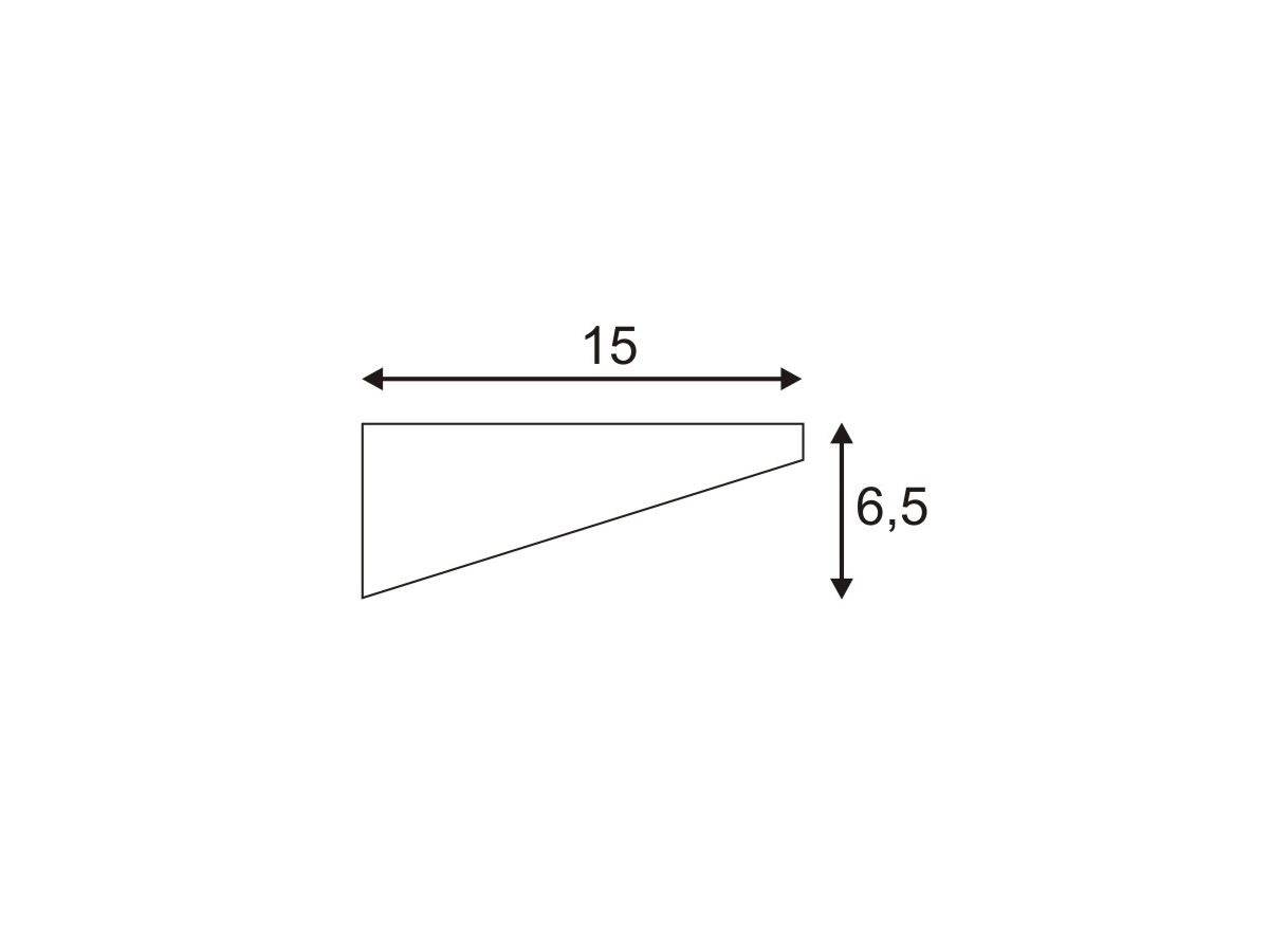 LED-Wandleuchte SLV IPERI WL, 5W 320lm 4000K IP44 anthrazit