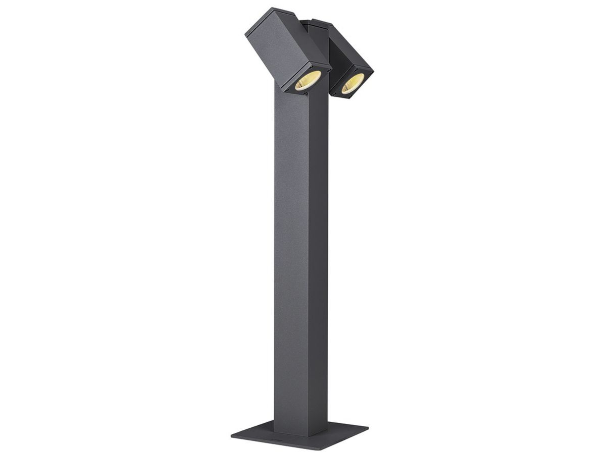 Pollerleuchte SLV THEO PATHLIGHT DOUBLE GU10 2×7W IP44 725mm anthrazit