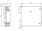 Stromversorgung Siemens SITOP, IN: 24VDC, OUT: 12VDC/8A