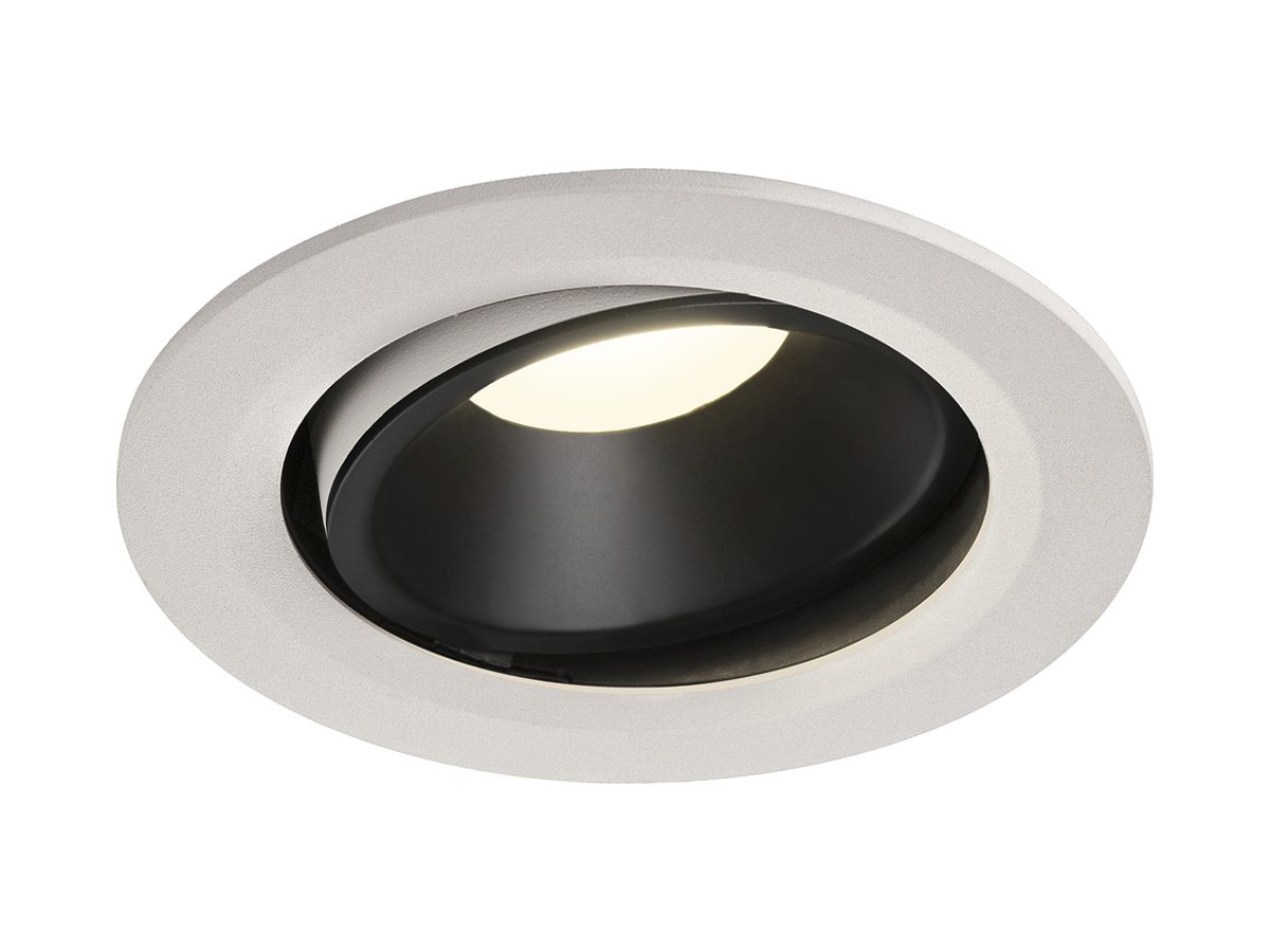 LED-Downlight SLV NUMINOS MOVE L 25.4W 2350lm 4000K 20° DIM Ø160×86mm ws/sz