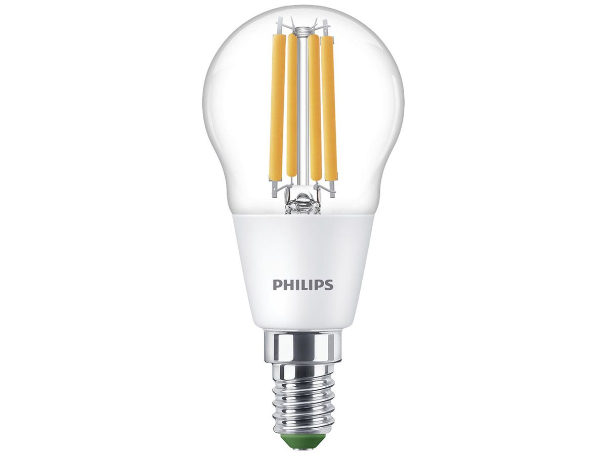 LED-Lampe Philips MASTER E14 2.3W 485lm 2700K Ø45×99mm klar