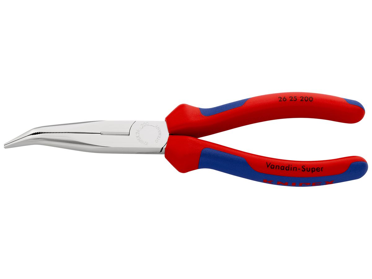 Telefonzange KNIPEX mit Schneidevorrichtung gebogen 200mm