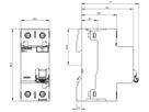 FI-Schutzschalter Siemens SENTRON 1LN 30mA/16A TypA