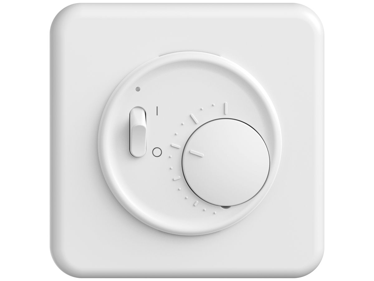 UP-Montageset STANDARDdue SNAPFIX® für Thermostat mit Schalter ws